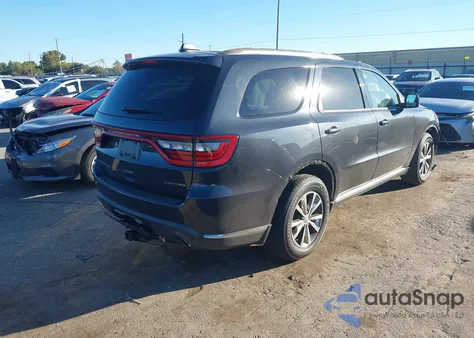2016 Dodge Durango Limited from USA, damaged, VIN 1C4RDHDG3GC386973